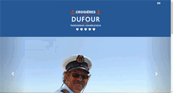 Desktop Screenshot of cruises.dufour.ca