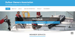 Desktop Screenshot of dufour.org.uk