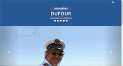 Desktop Screenshot of croisieres.dufour.ca